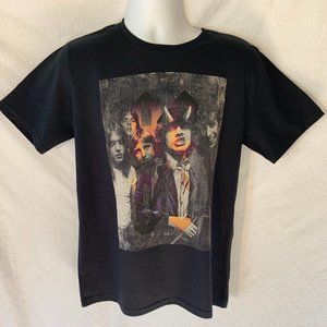 New Rare ACDC Band Photo Black Medium 2015 T Shirt